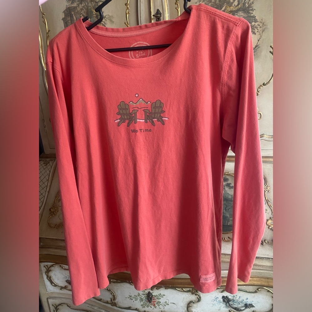 Life is Good “We Time” Graphic Long Sleeve
